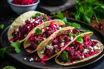 Geröstete Rote-Bete-Tacos