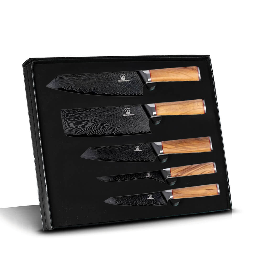 Mokuzai Messerset 5-teilig