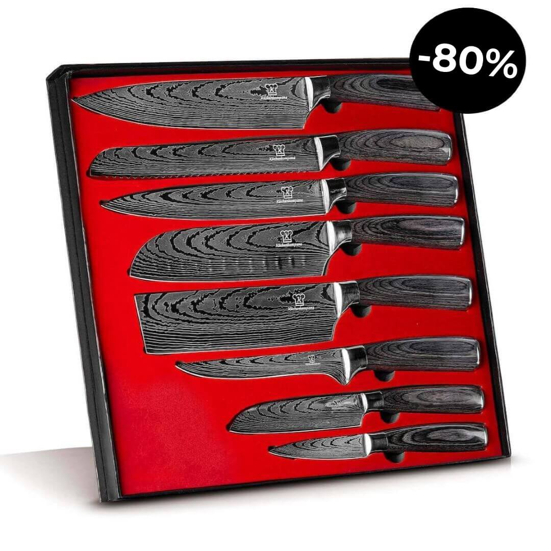 Kurai Messerset Premium 8-teilig