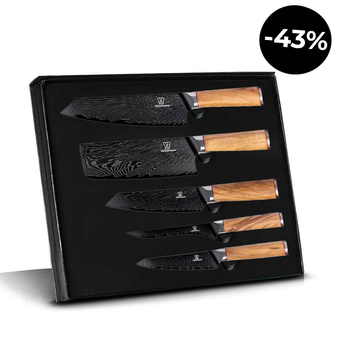 Mokuzai Messerset 5-teilig