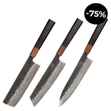 Shikku Damastmesser - Bambus