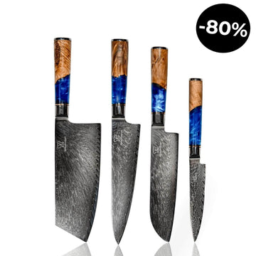 Aoki Damastmesser Set