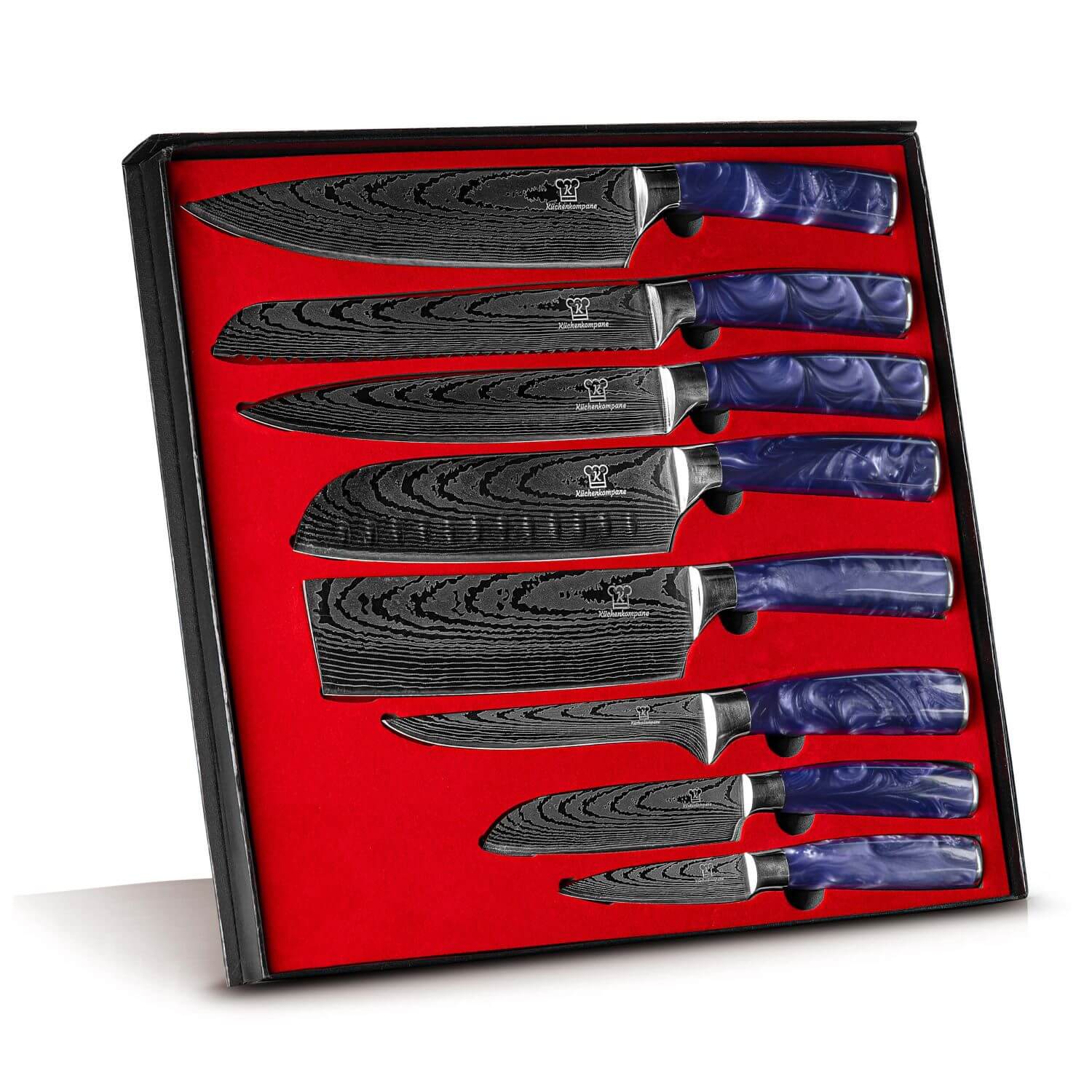 Pinku Messerset Premium 8-teilig