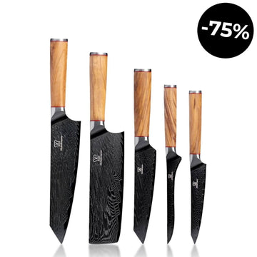 Mokuzai Messerset 5-teilig