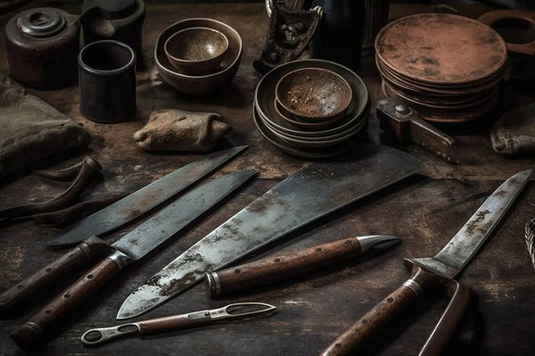 Rost vom Messer entfernen: So geht's mit Hausmitteln