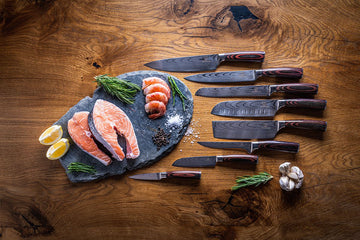 Deutsch und Japanische Messerarten