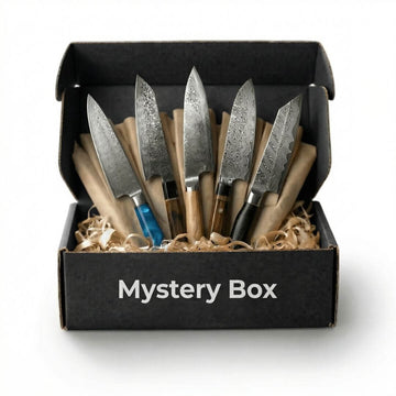 Premium Mystery Box Schwarz | 5 Messer