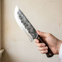 Rustikales Kochmesser
