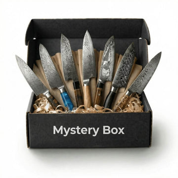 Premium Mystery Box schwarz | 7 Messer