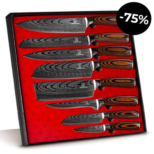 Akarui Messerset Premium 8-teilig