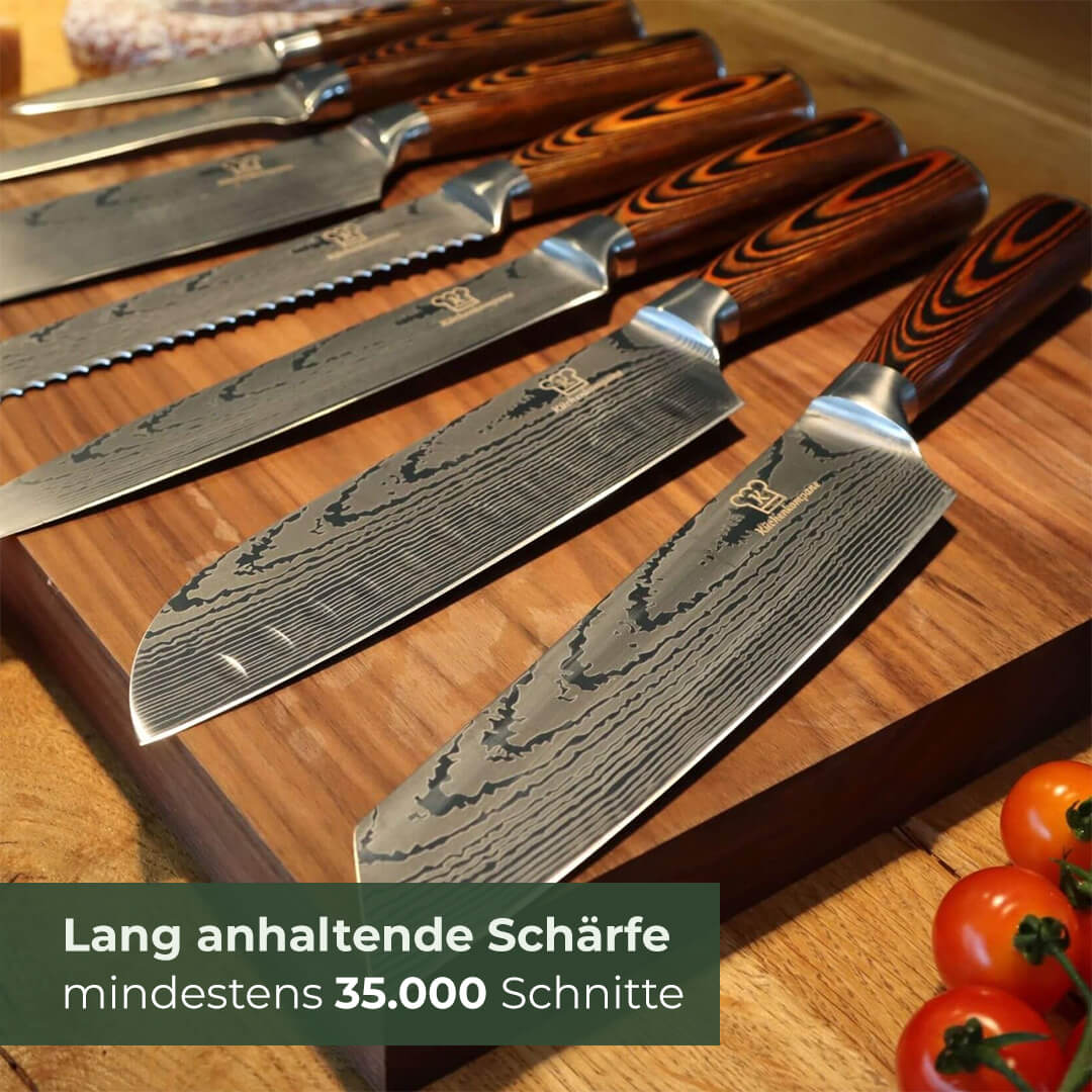 Akarui Messerset Premium 8-teilig
