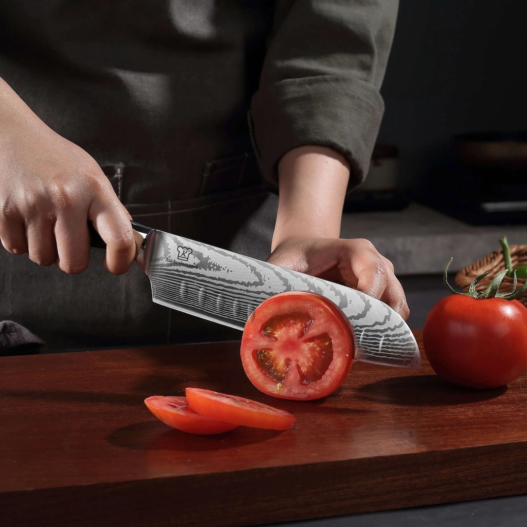 Asiatisches Santoku 7"