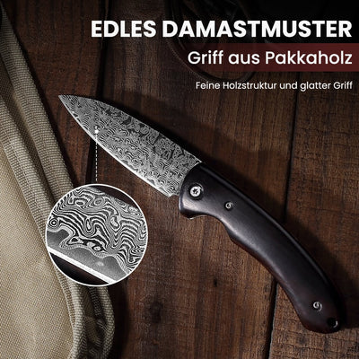 Taschenmesser Damast Atlas