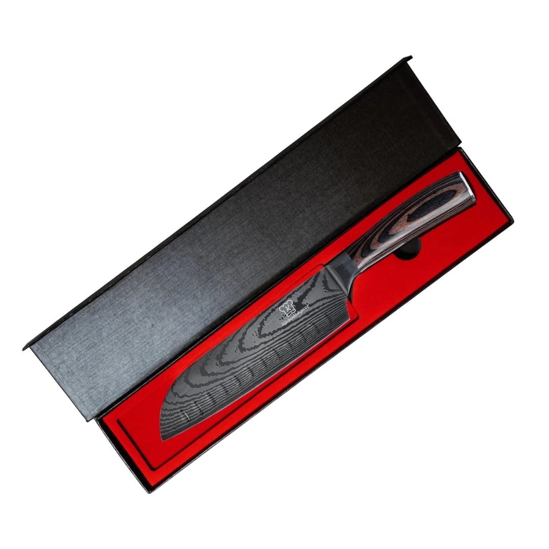 Asiatisches Santoku 7"