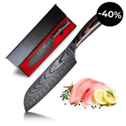 Asiatisches Santoku 7"