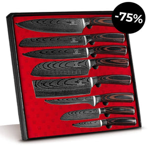 Asiatisches Messerset Premium 8-teilig