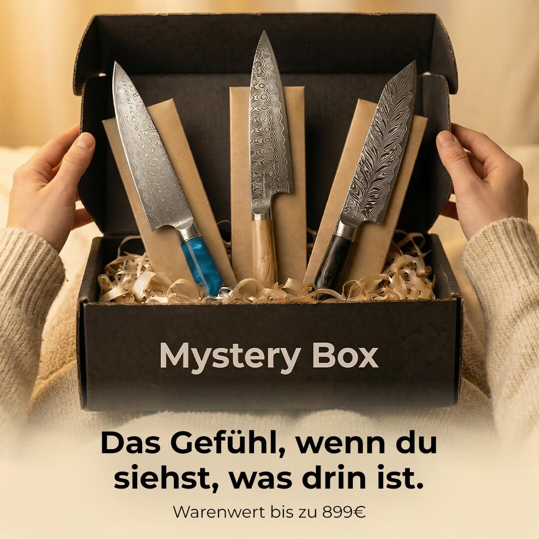 Neu-Mystery Box S / 3 zufällige Premium Küchenmesser (Kopie)