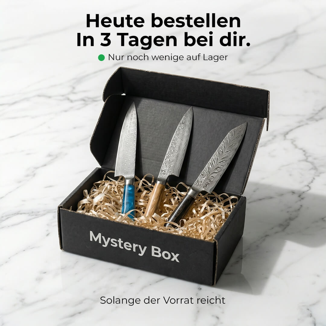 Neu-Mystery Box S / 3 zufällige Premium Küchenmesser (Kopie)