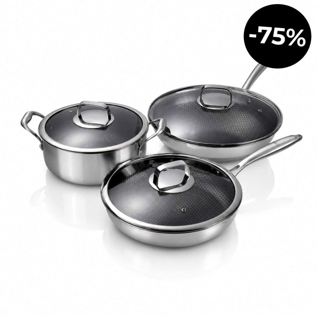 3-teiliges Clever Kochen Set