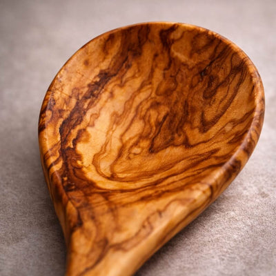 Kochlöffel rund aus Olivenholz (30 cm)
