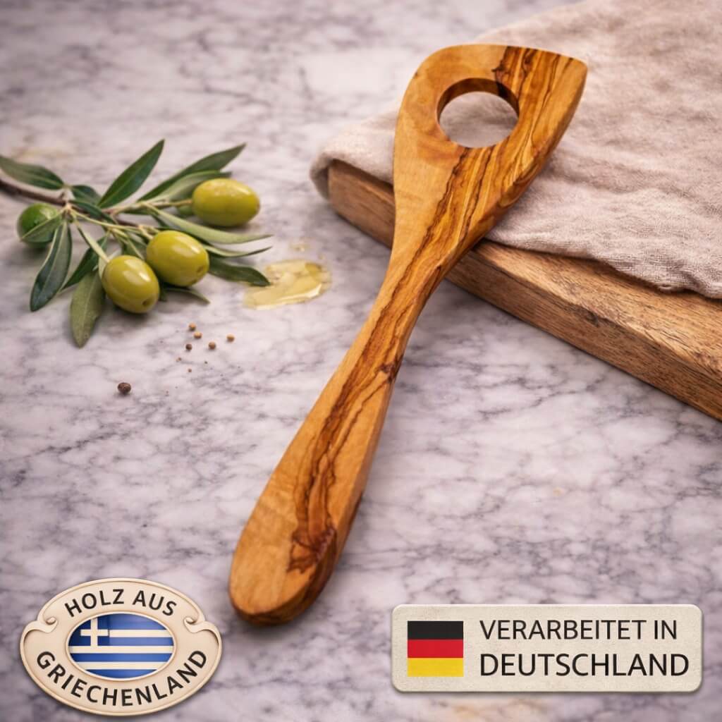 Risottolöffel aus Olivenholz (30 cm)