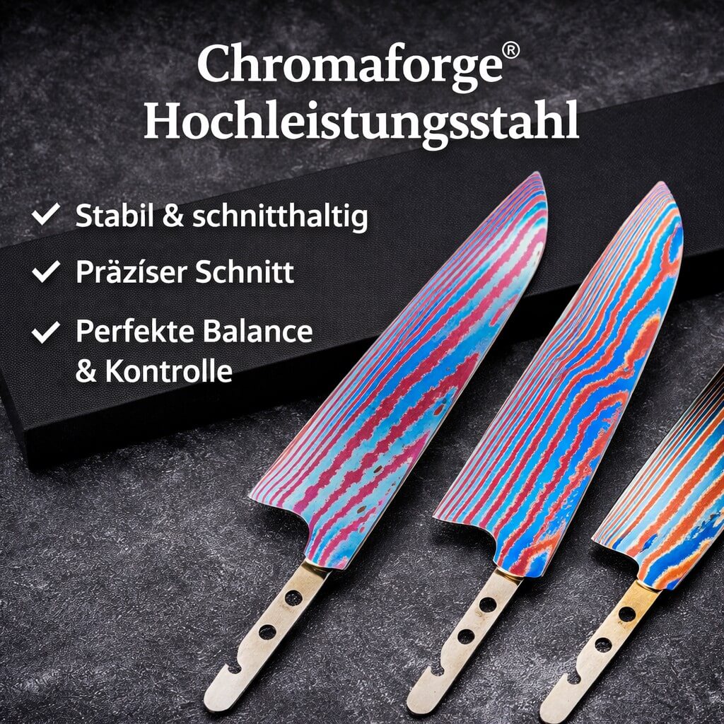 Prime™ – Premium Allround-Kochmesser für müheloses, scharfes Schneiden