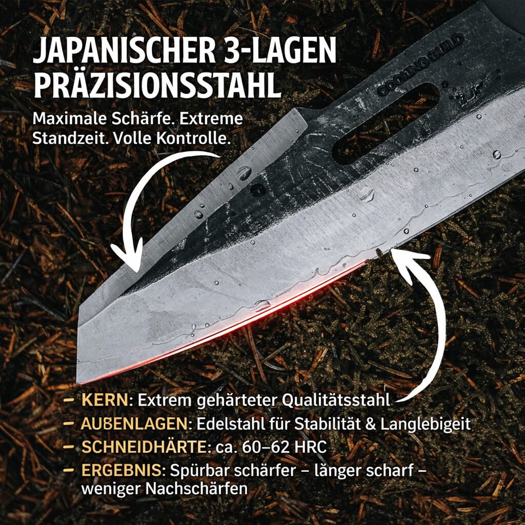 Essenz™ – Messerset für alles: ultrascharf, langlebig, perfekt in der Hand