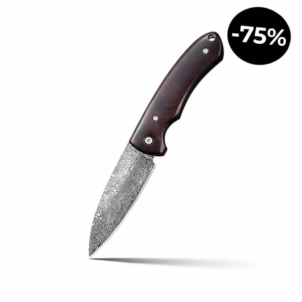 Taschenmesser Damast Atlas