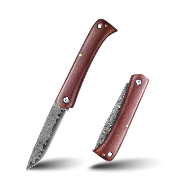 Taschenmesser Damast Forst