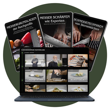 Kostenloser Kochkurs + 3x PDF E-Kochbücher