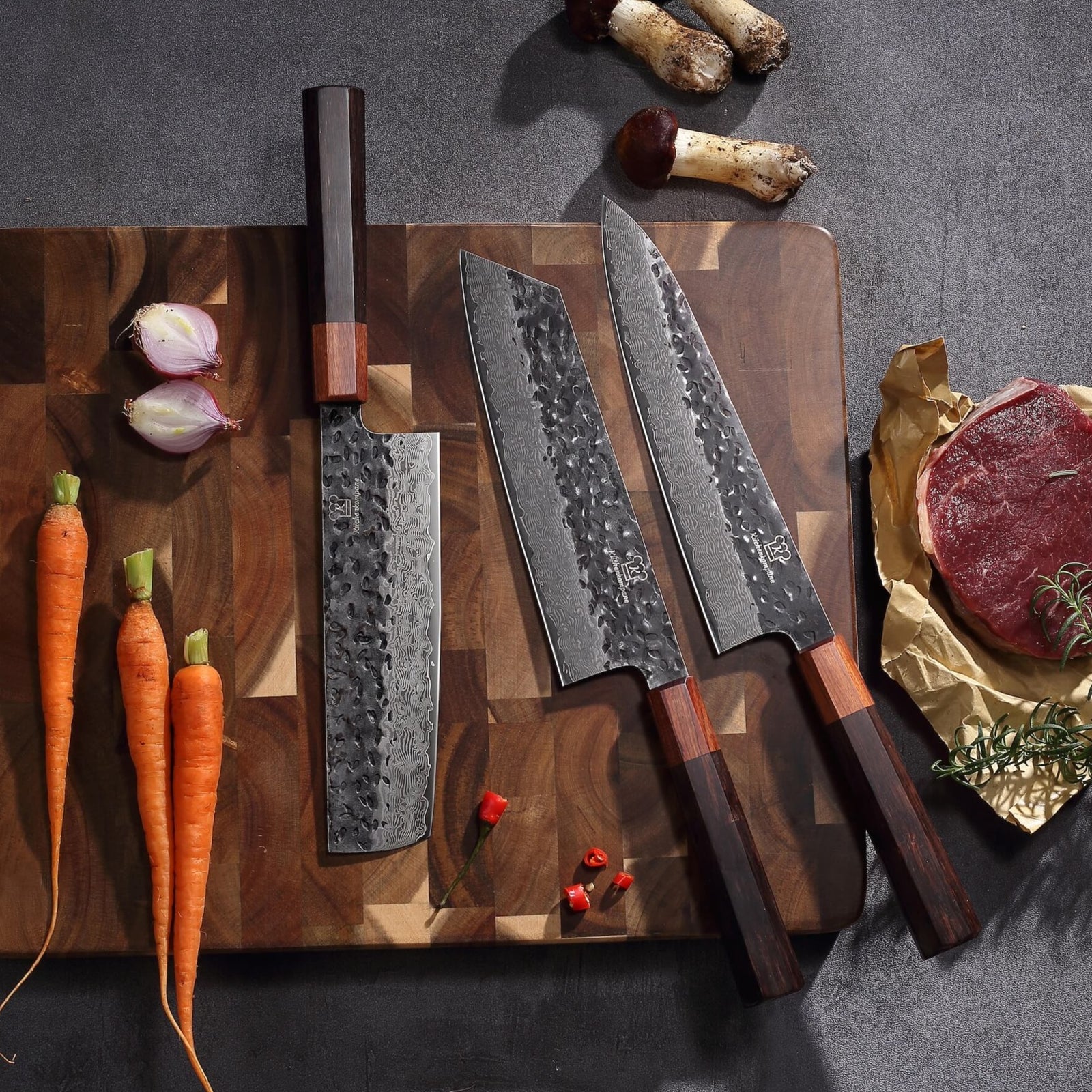Shikku Messerset + Gratis Taschenmesser