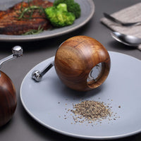 Vorteils-Set: Doppelseitiges großes Schneidebrett + Runde Salz & Pfeffer Mühle