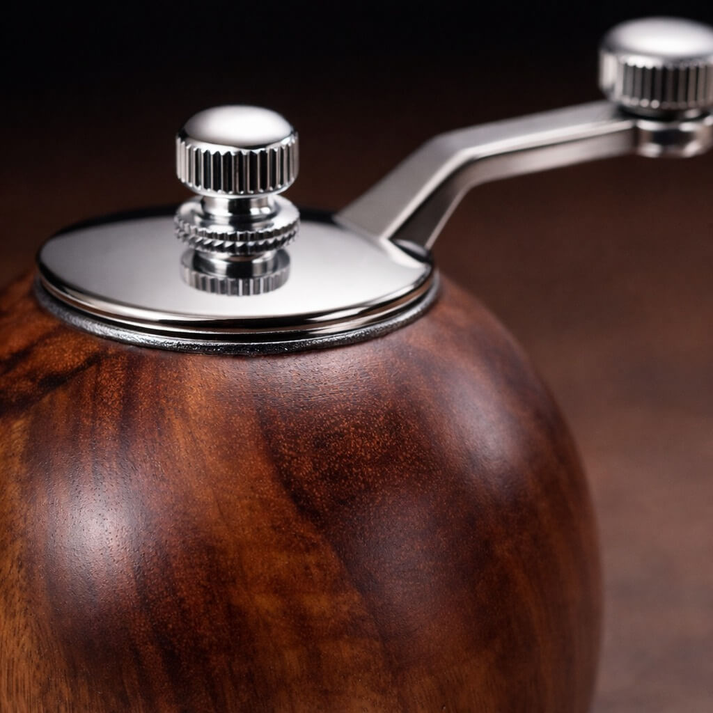 Runde Salz & Pfeffer Mühle - 2er Set