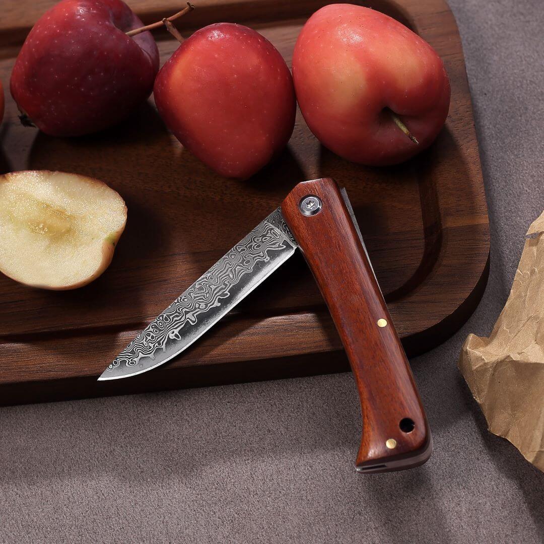 Taschenmesser Damast Forst