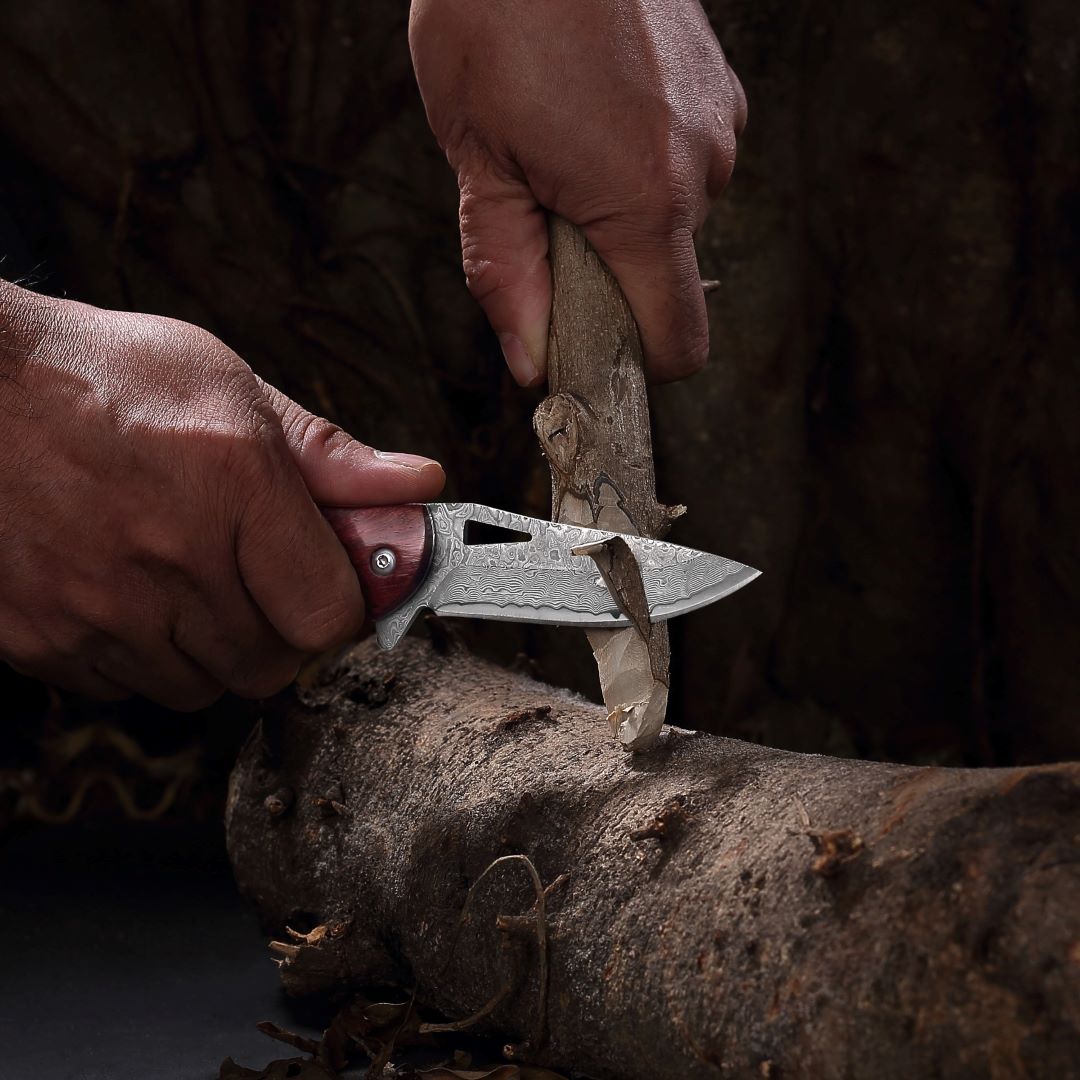 Taschenmesser Damast Heritage