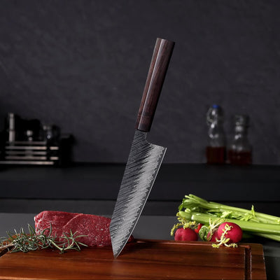 Japanisches Shibui Damast 2er Set + Gratis Taschenmesser