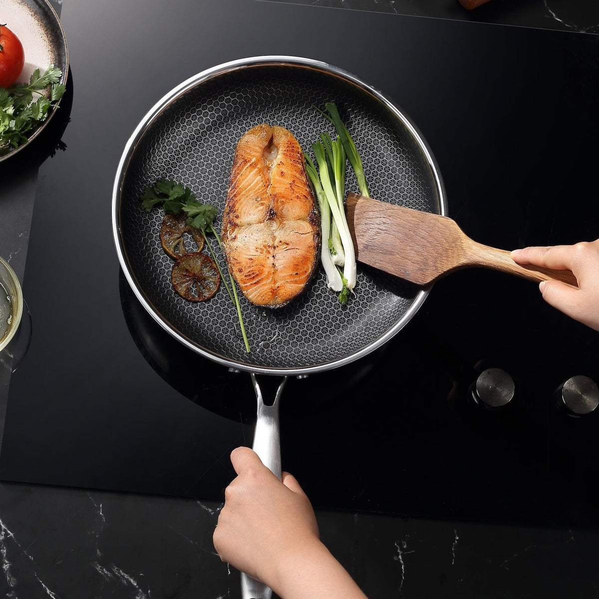 Kochset Sparangebot 3-teilig + Gratis Santoku
