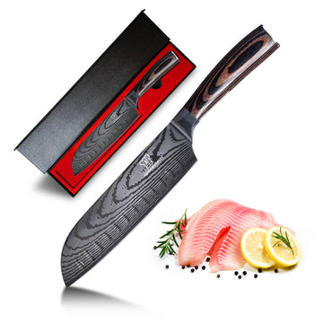 Asiatisches Santoku 7"
