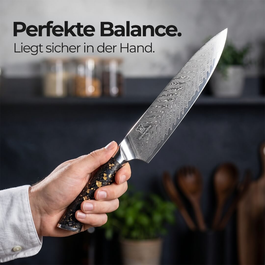 Kiiro Chef Damastmesser
