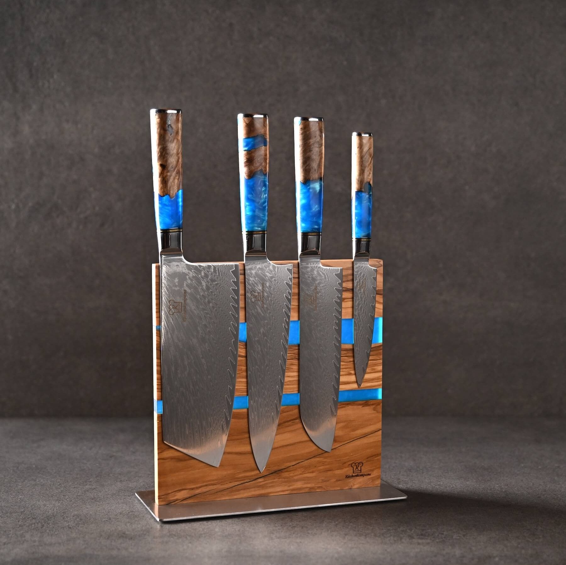 Konpeki Kombipaket Advanced (Messerset+Messerblock+Schneidebretter)