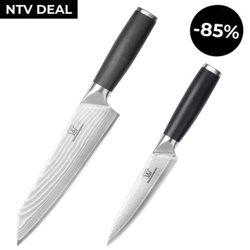 67-lagiges Damast Allzweck + Schälmesser