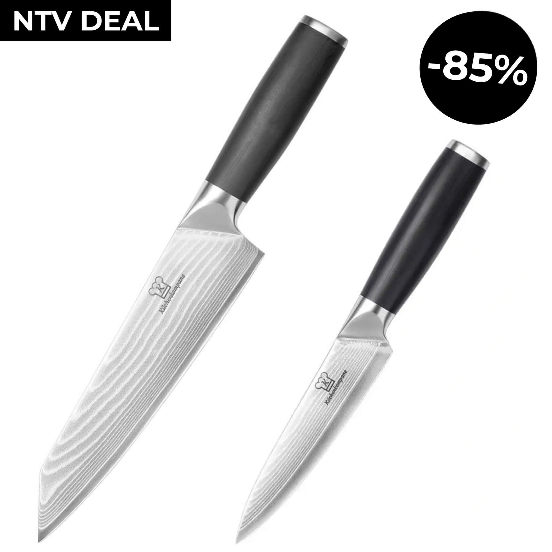 67-lagiges Damast Allzweck + Schälmesser