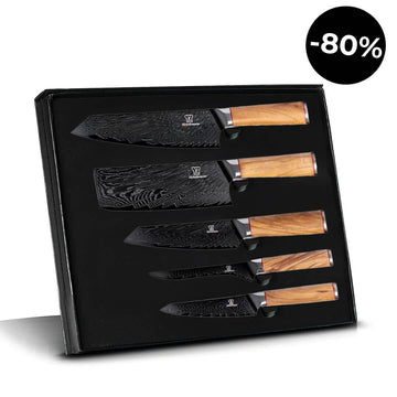 Mokuzai Messerset 5-teilig