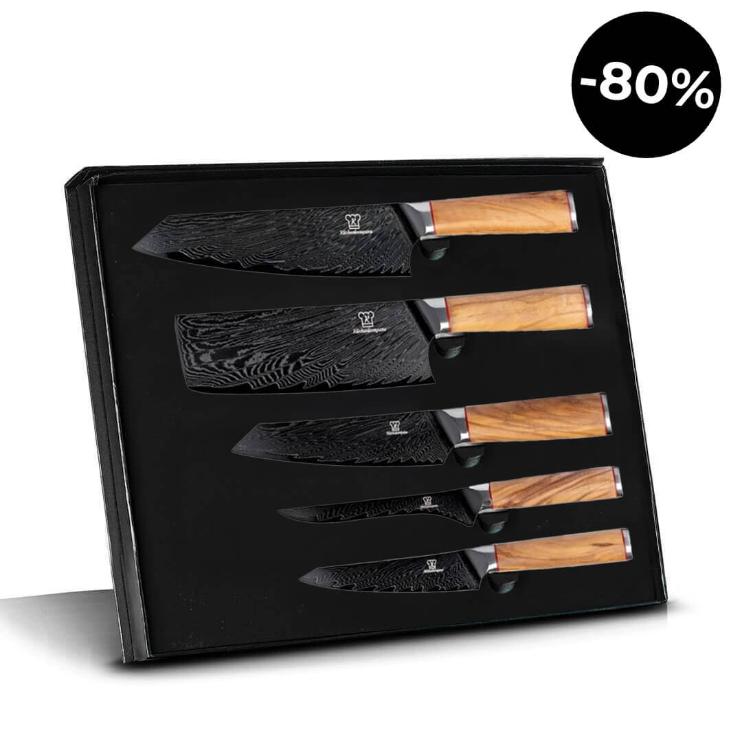 Mokuzai Messerset 5-teilig