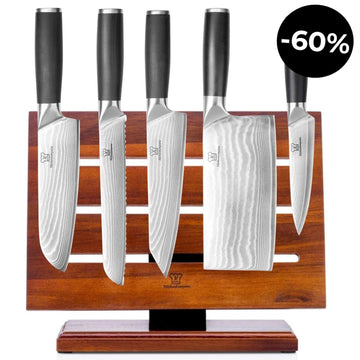 Profi Damast Messerset – 5-teilig