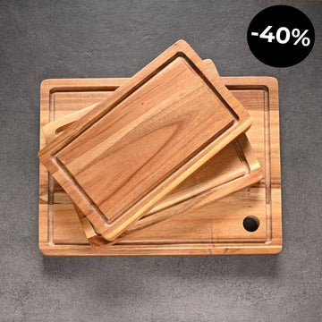Akashia Schneidebretter 3er Set