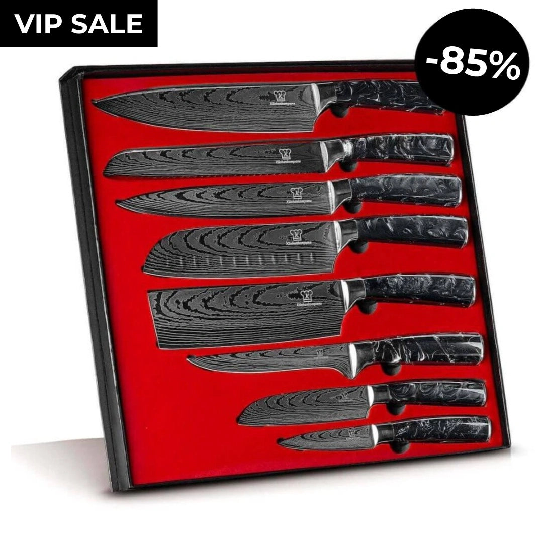 Kuro Messerset Premium 8-teilig | VIP SALE