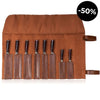 Ledertasche für Messerset