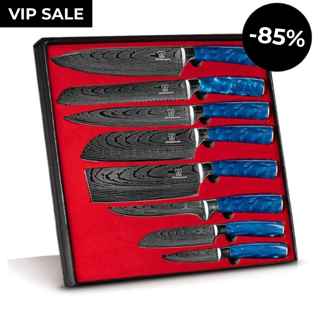 Shiburu Messerset Premium 8-teilig | VIP SALE