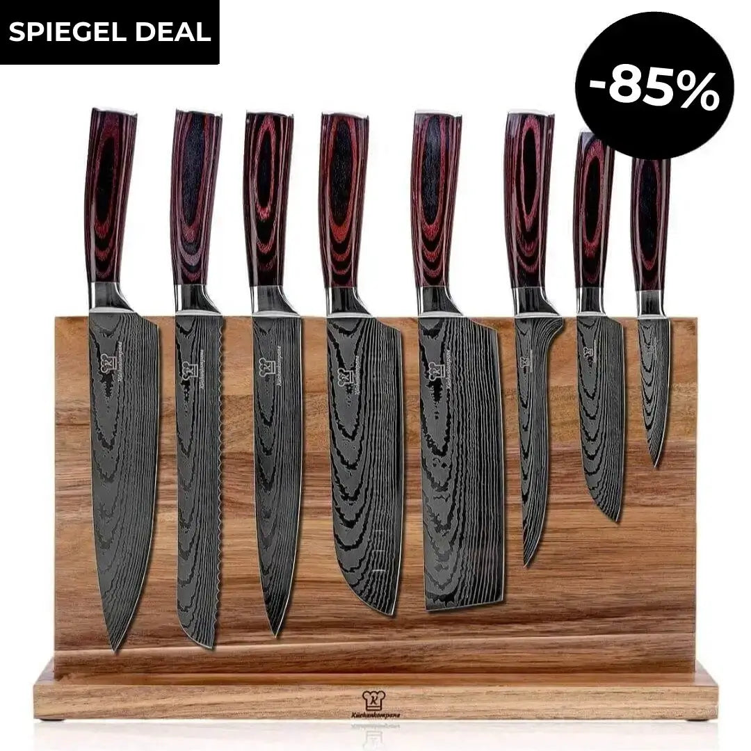 VDS Asiatisches Kombipaket Burokku | Messerset + Magnetischer Block
